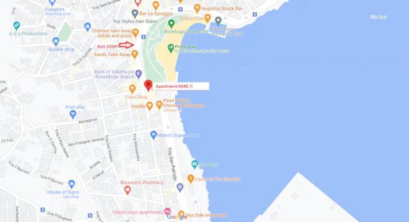 Sea View Apartment Birżebbuġa المظهر الخارجي الصورة